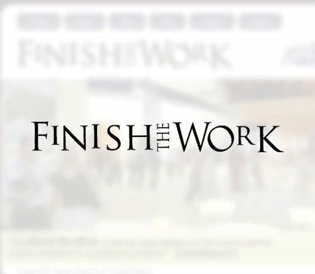 Finish the Work logo