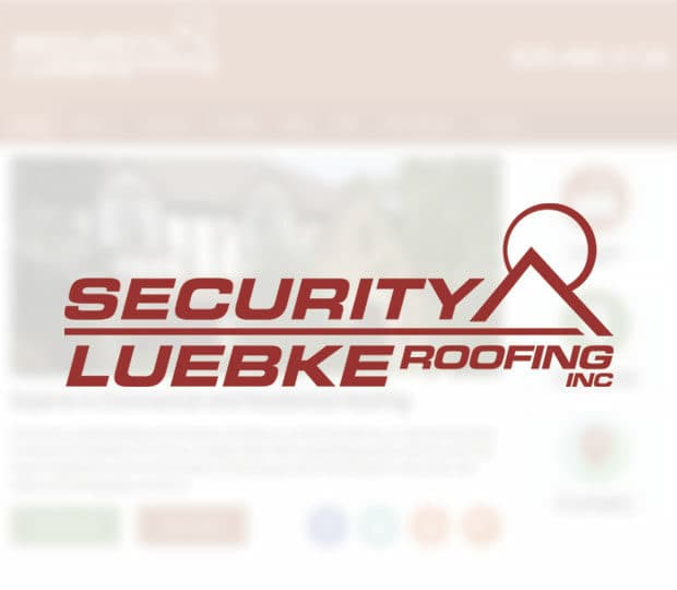 Security-Luebke Roofing logo
